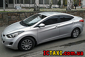 Междугороднее такси в Днепре - Hyundai Elantra, 9 грн за 1 км